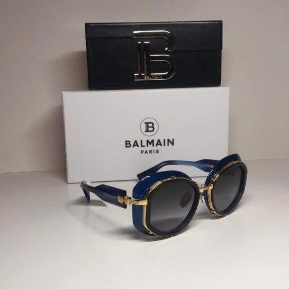 Balmain Paris NWB  Authentic Balmain Brigitte BPS-129B Sunglasses - Picture 8 of 15